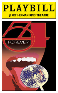 54 Forever playbill